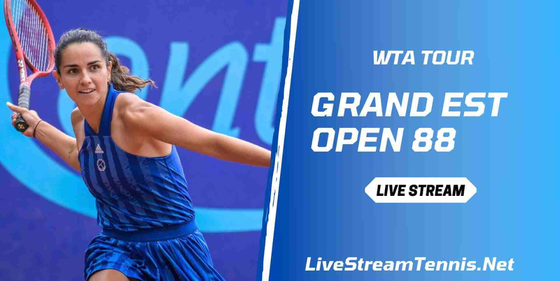 Grand Est Open 88 Live Stream WTA