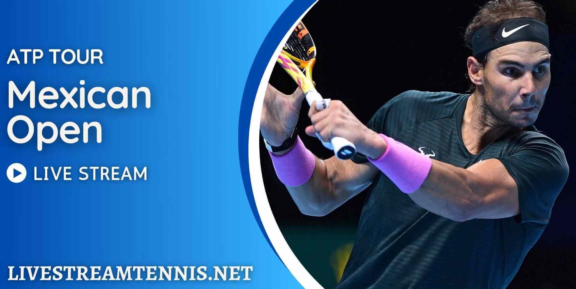 Mexican Open ATP Tennis Live Stream