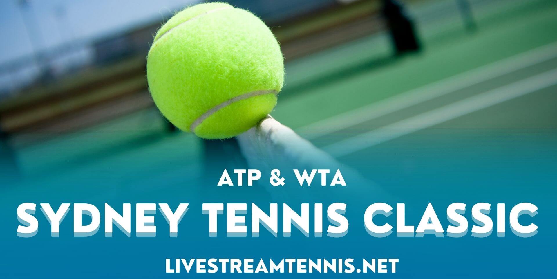 Watch Sydney Tennis Classic Live Online