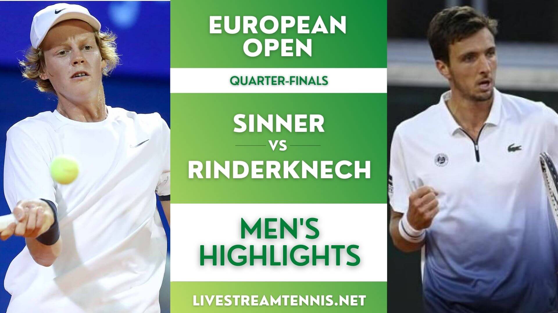 European Open ATP Quarter Final 2 Highlights 2021