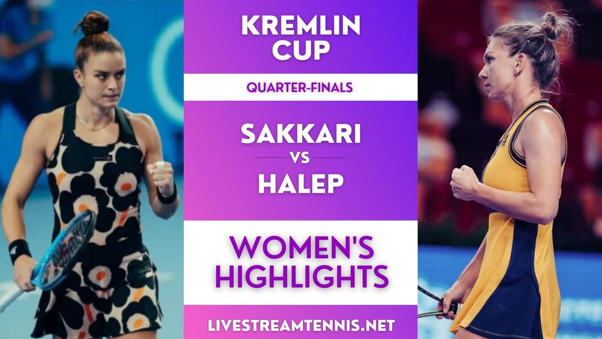 Kremlin Cup Women Quarter Final 1 Highlights 2021