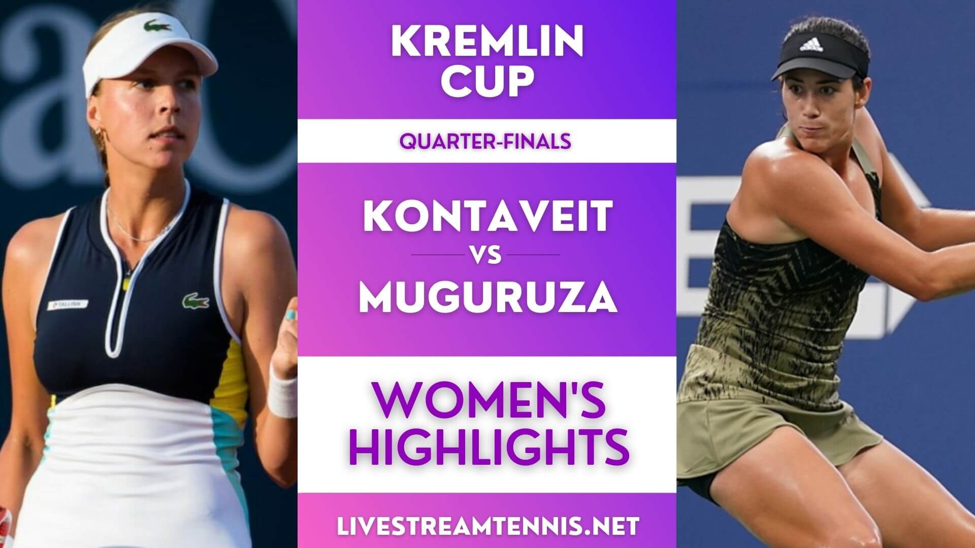 Kremlin Cup Women Quarter Final 3 Highlights 2021