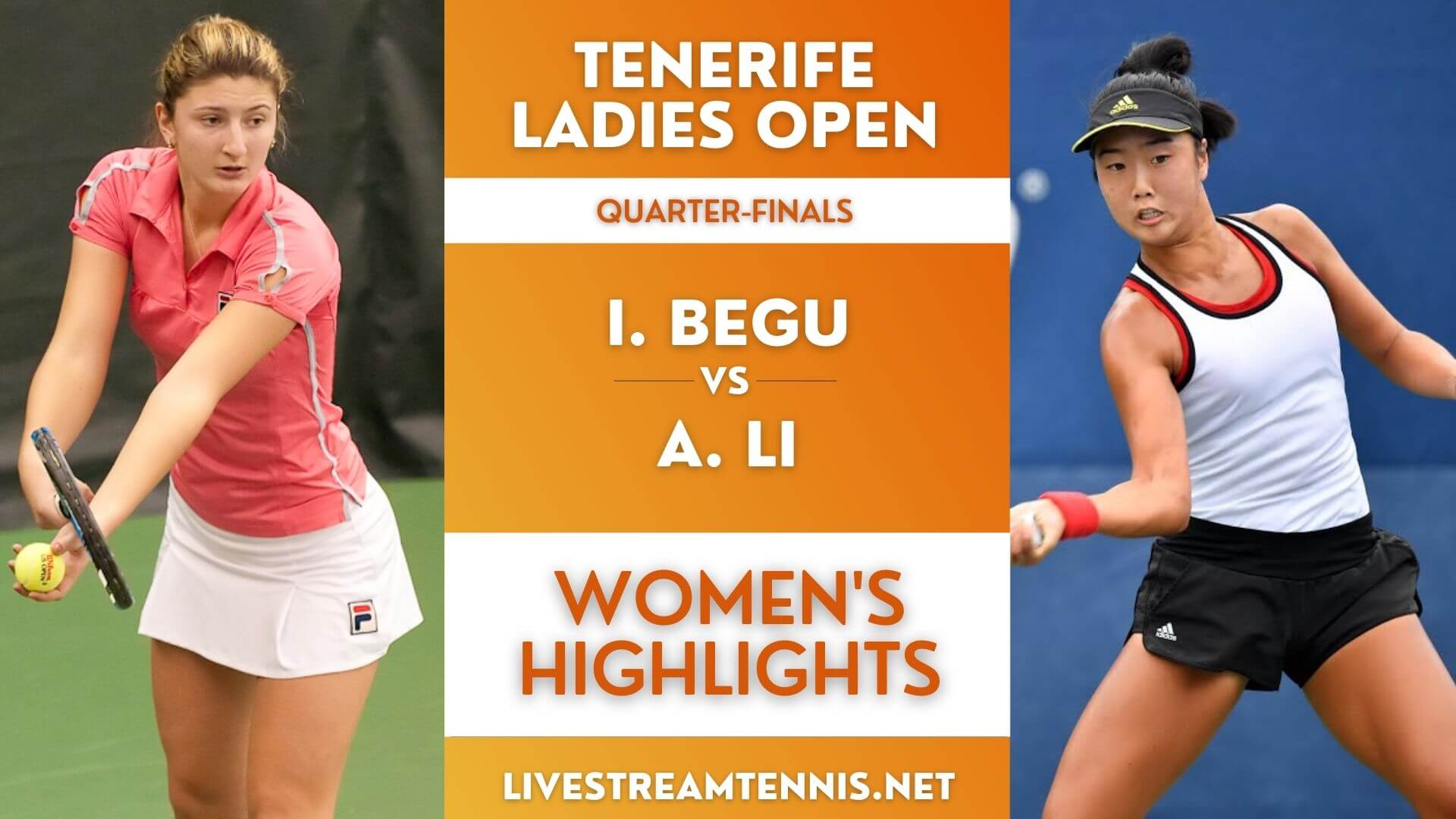 Tenerife Ladies WTA Quarter Final 2 Highlights 2021