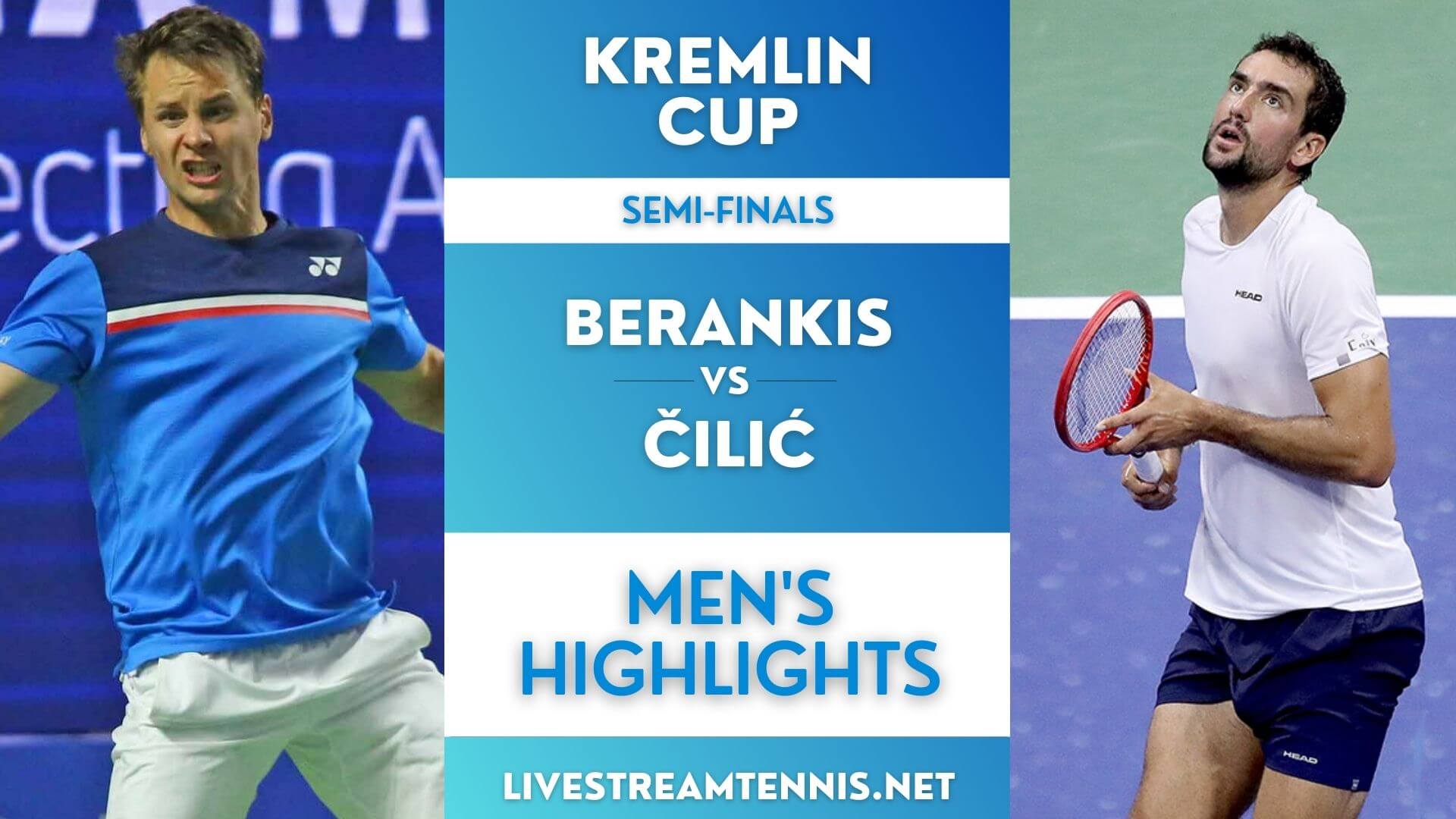 Kremlin Cup Men Semi Final 2 Highlights 2021