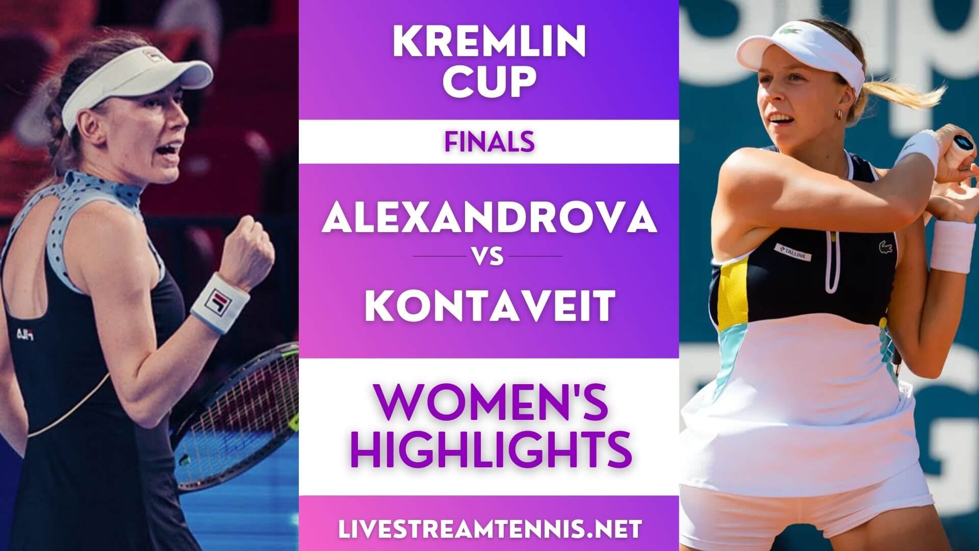 Kremlin Cup Women Final Highlights 2021