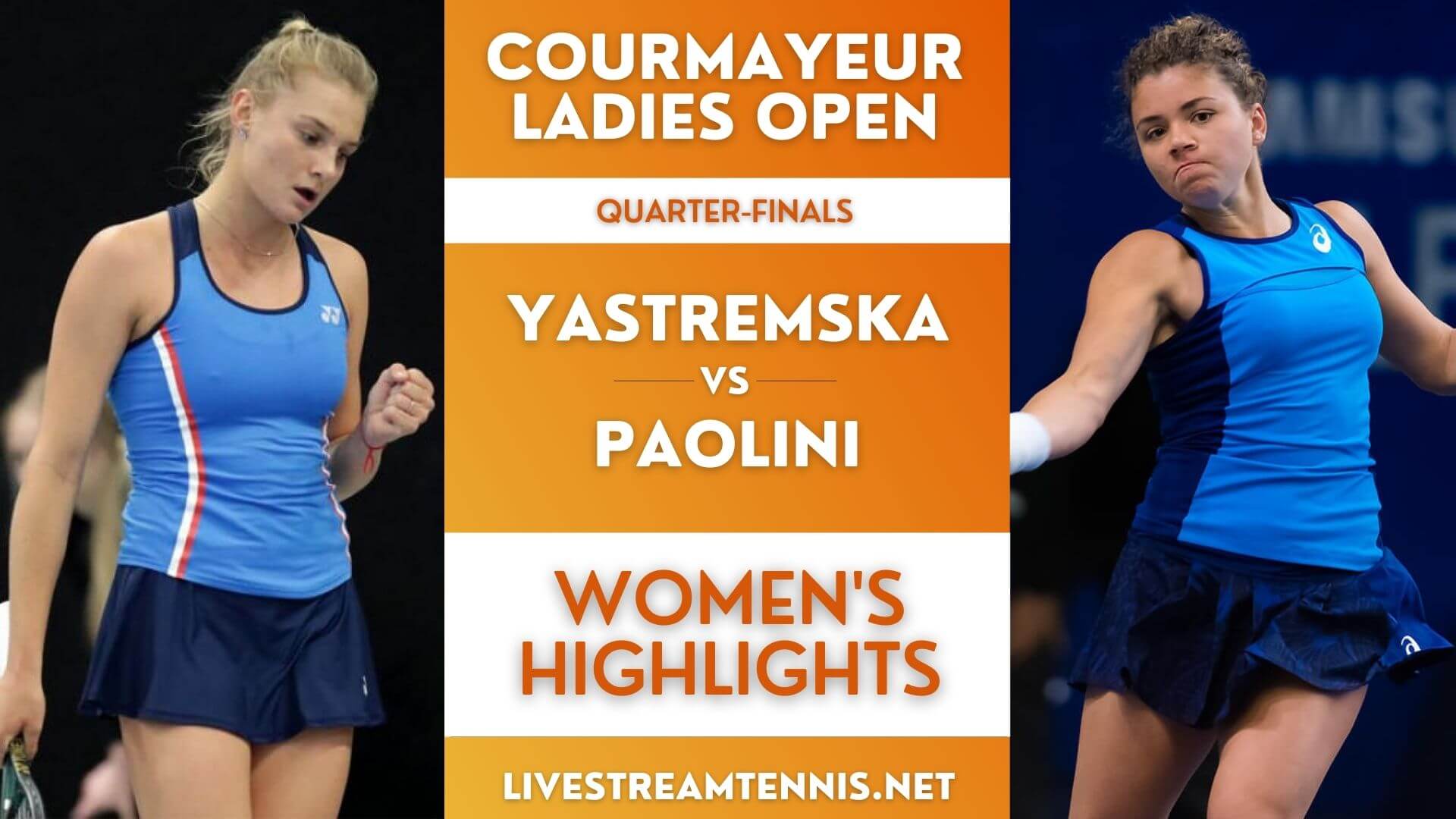 Courmayeur Ladies WTA Quarter Final 1 Highlights 2021