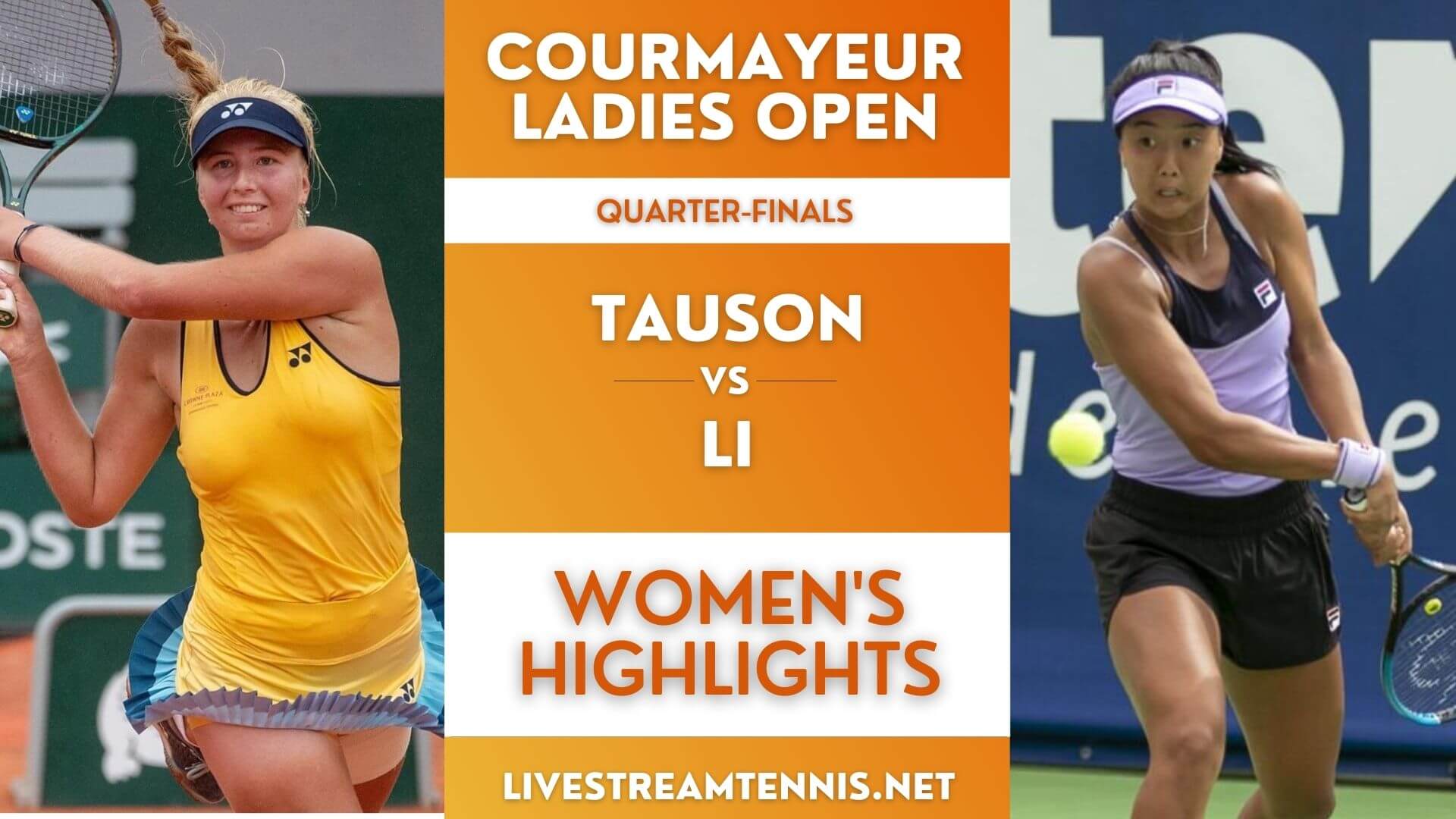 Courmayeur Ladies WTA Quarter Final 2 Highlights 2021