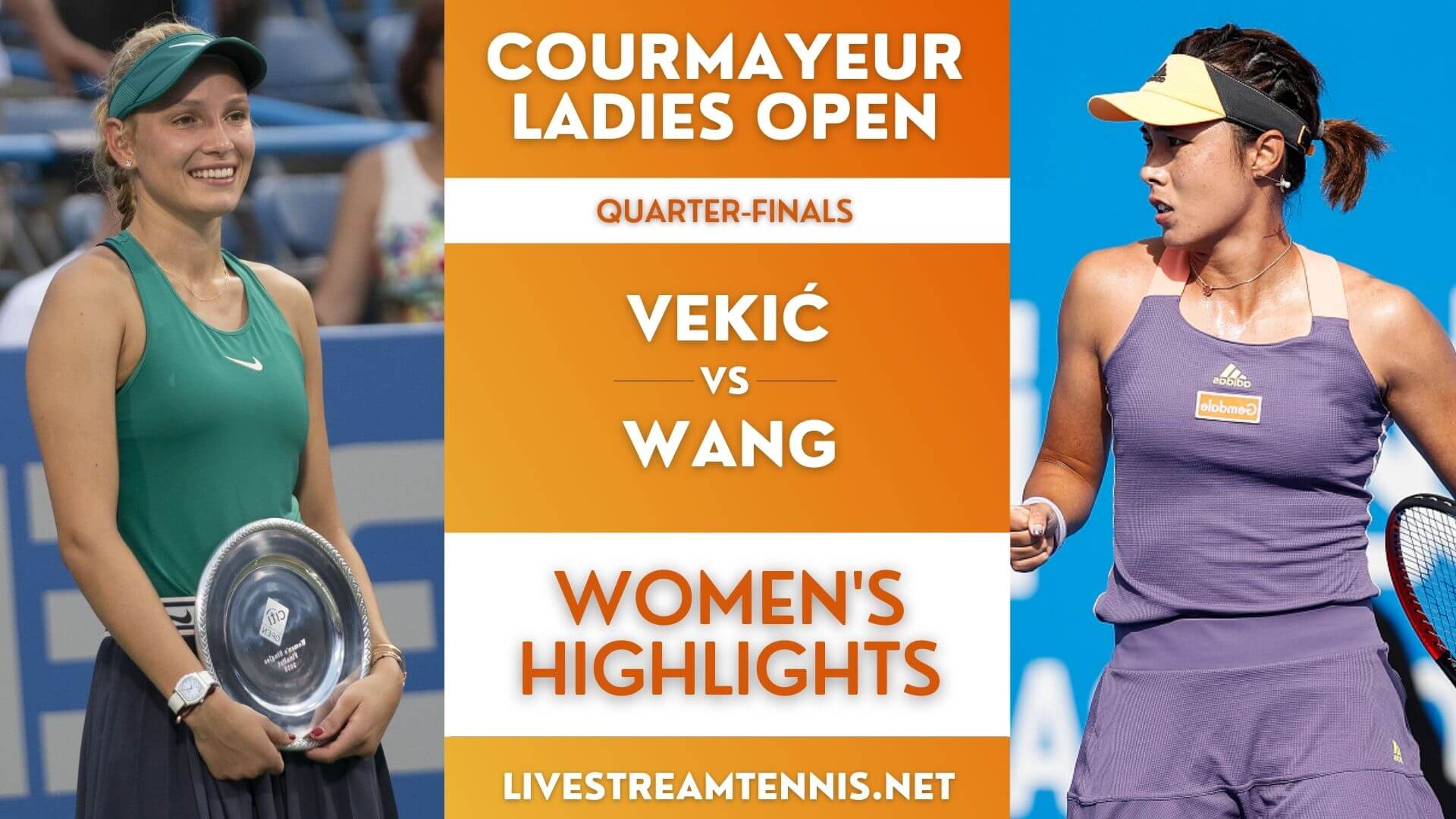 Courmayeur Ladies WTA Quarter Final 4 Highlights 2021