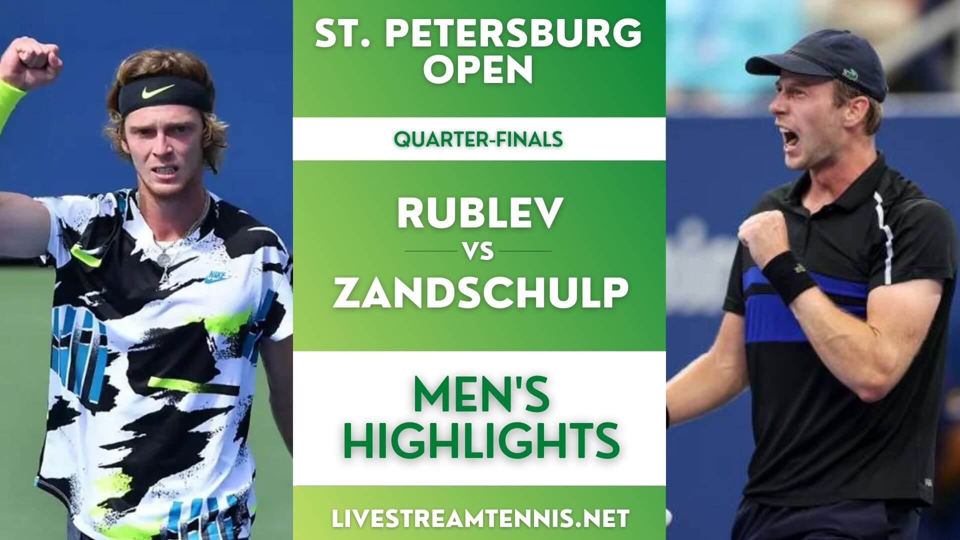 St Petersburg Open ATP Quarter Final 1 Highlights 2021