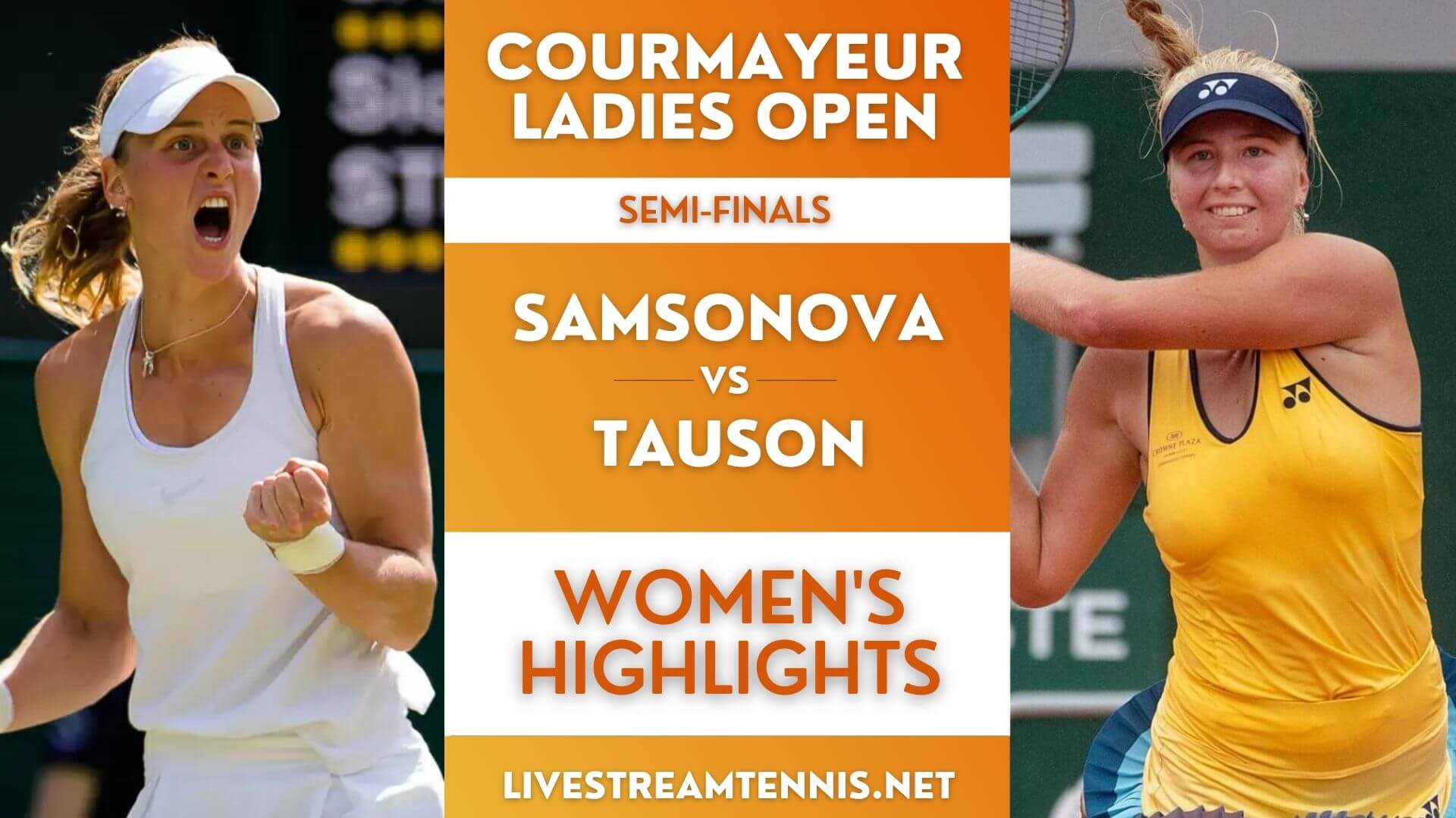 Courmayeur Ladies WTA Semi Final 2 Highlights 2021