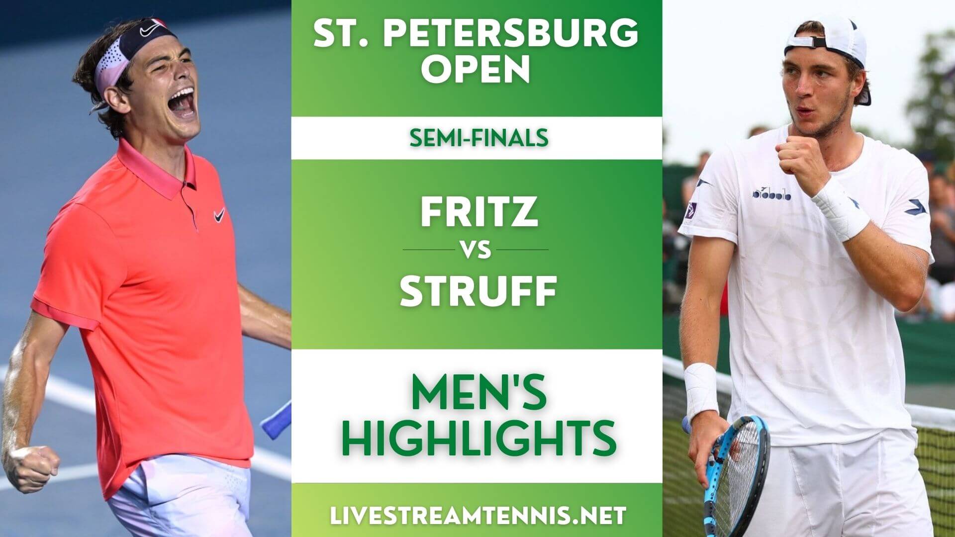 St Petersburg Open ATP Semi Final 2 Highlights 2021