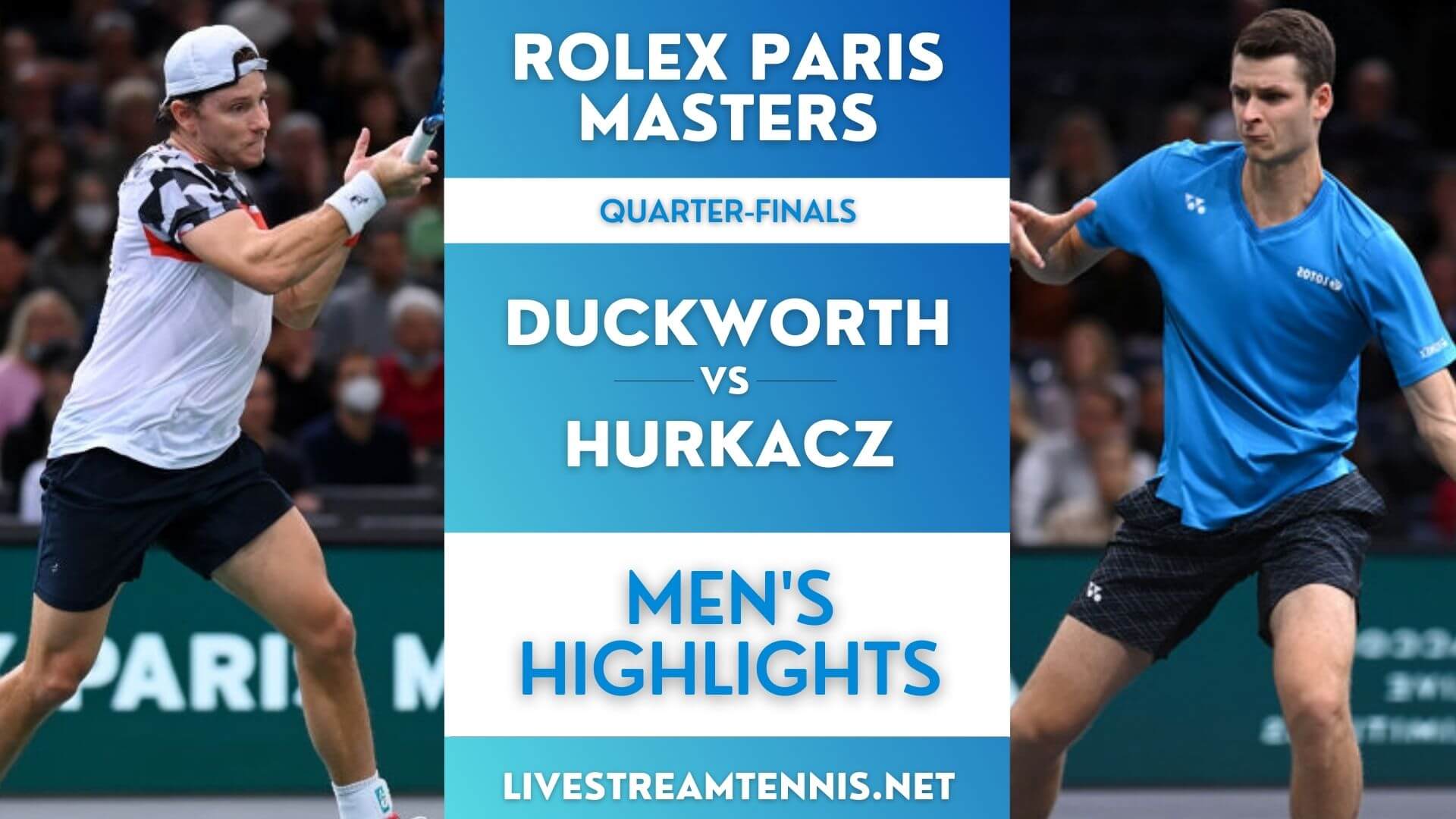 Paris Masters ATP Quarter Final 3 Highlights 2021
