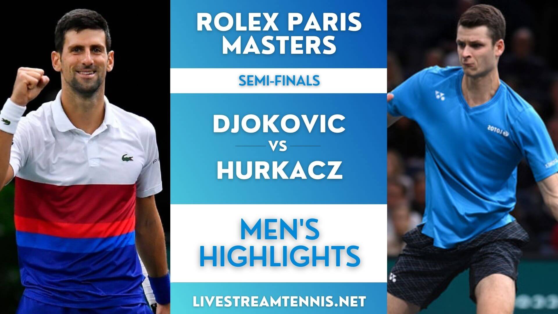 Paris Masters ATP Semi Final 2 Highlights 2021