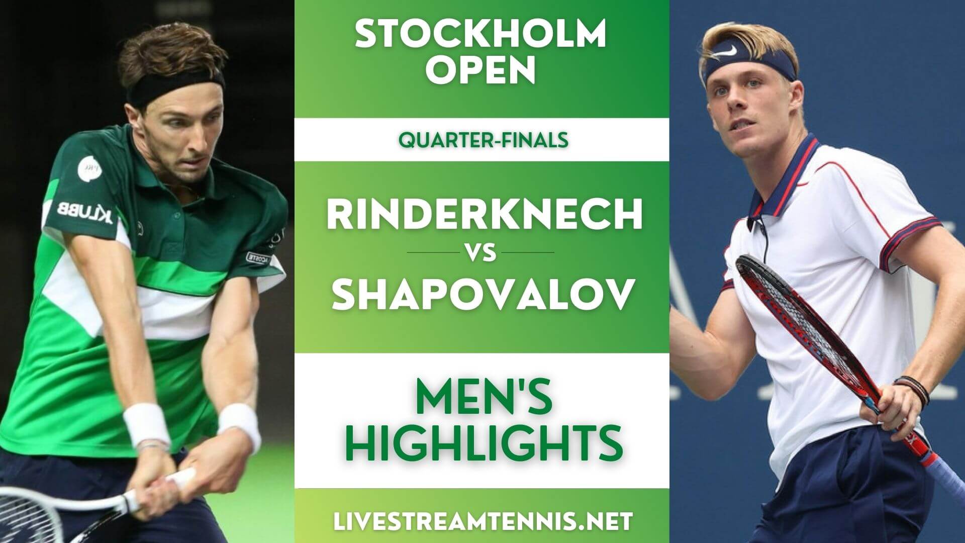 Stockholm Open ATP Quarter Final 4 Highlights 2021