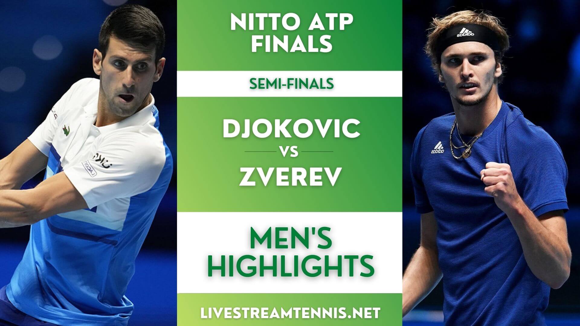 Nitto ATP Finals Semi Final 2 Highlights 2021