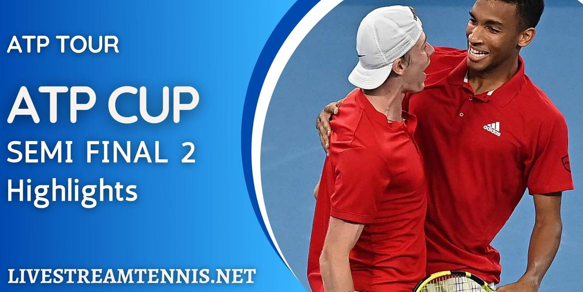 ATP Cup Semifinal 2 Tennis Highlights 2022