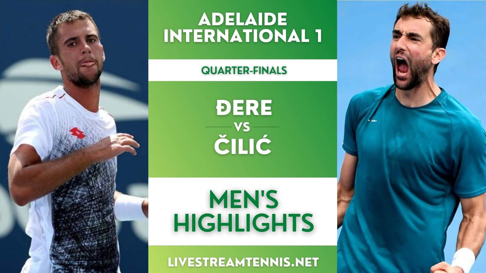 Adelaide 1 ATP Quarterfinal 4 Highlights 2022
