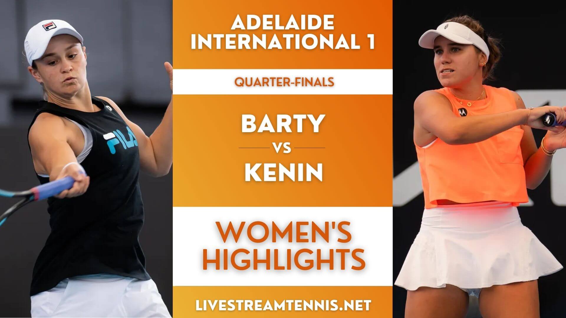 Adelaide 1 WTA Quarter Final 2 Highlights 2022