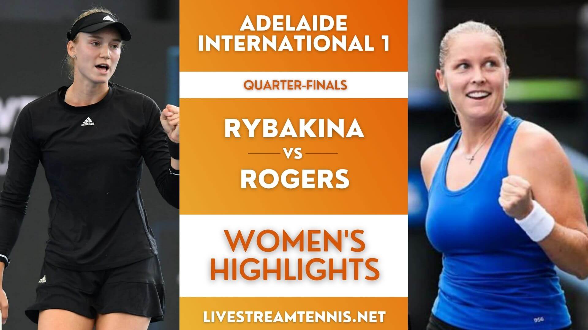 Adelaide 1 WTA Quarter Final 4 Highlights 2022