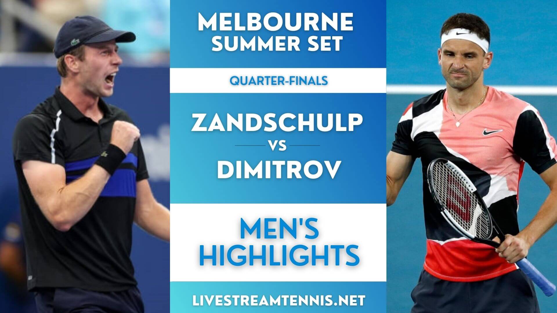 Melbourne ATP Quarterfinal 1 Highlights 2022