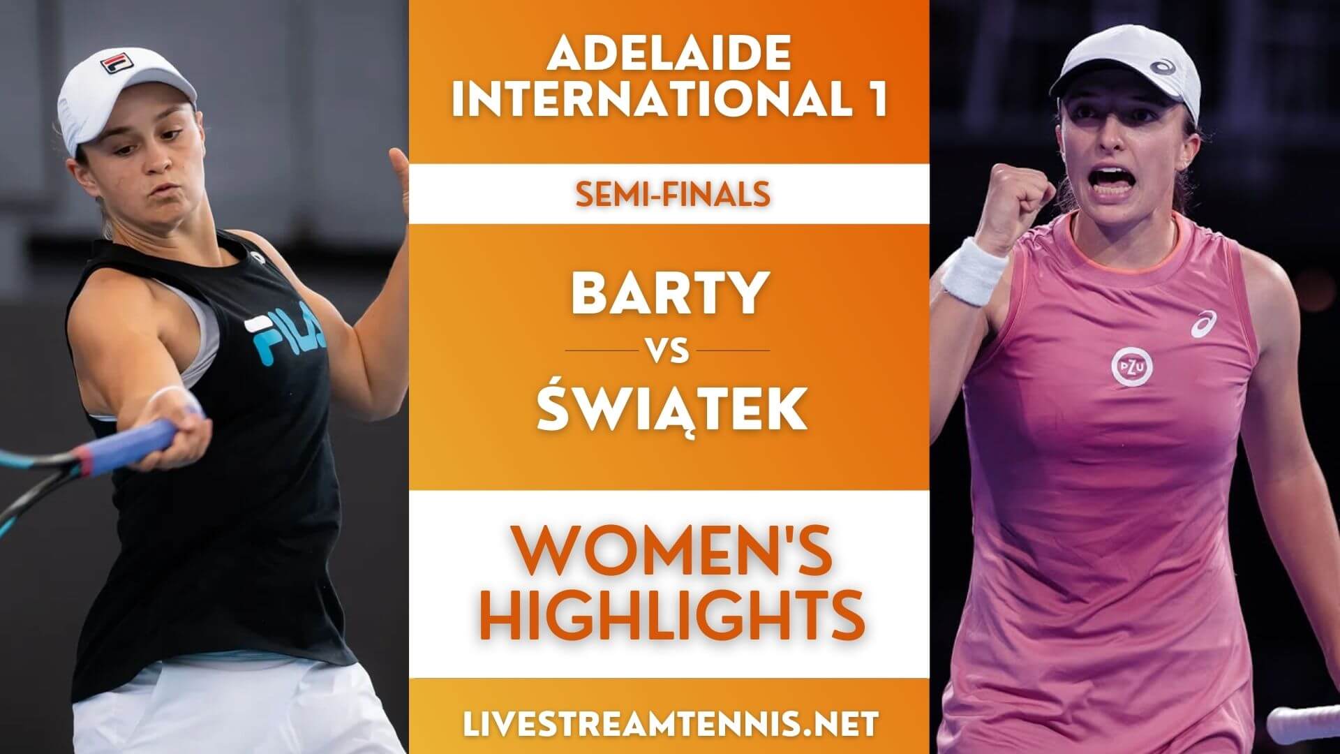 Adelaide 1 WTA Semi Final 1 Highlights 2022