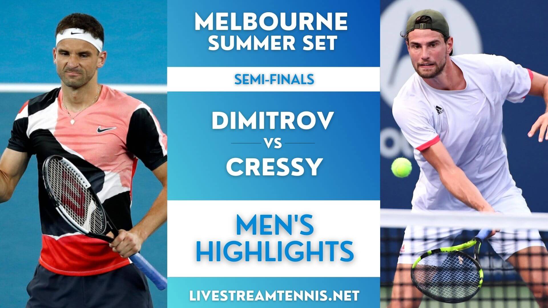 Melbourne ATP Semifinal 1 Highlights 2022