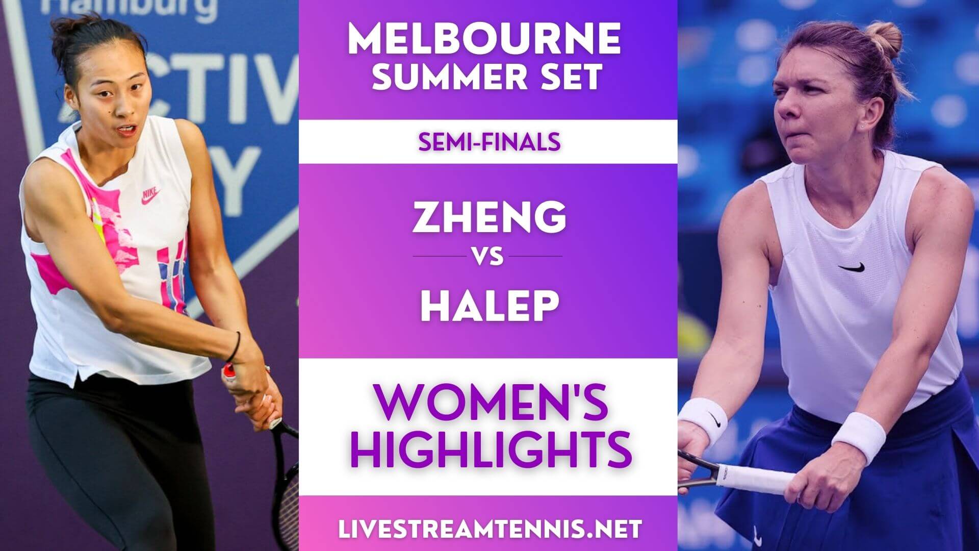 Melbourne WTA Semi Final Highlights 2022