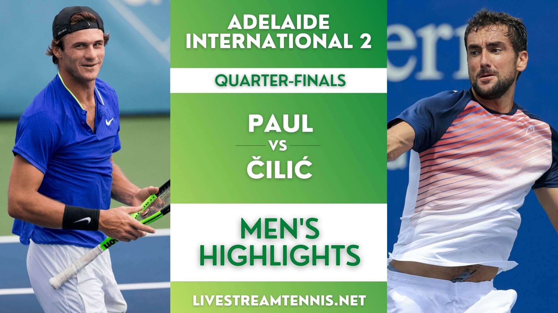 Adelaide 2 ATP Quarter Final 3 Highlights 2022