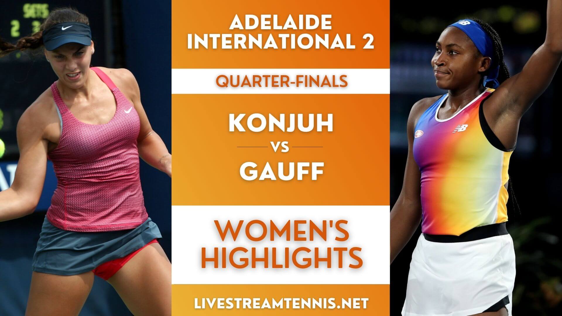 Adelaide 2 WTA Quarterfinal 3 Highlights 2022