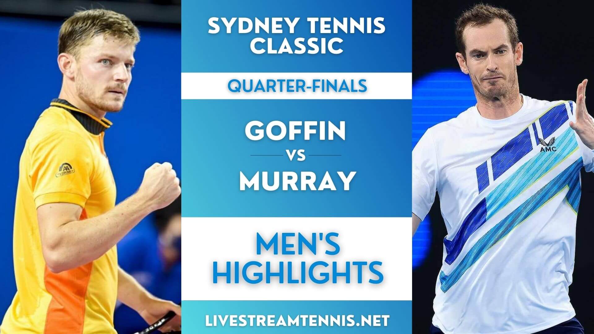 Sydney Classic ATP Quarter Final 2 Highlights 2022