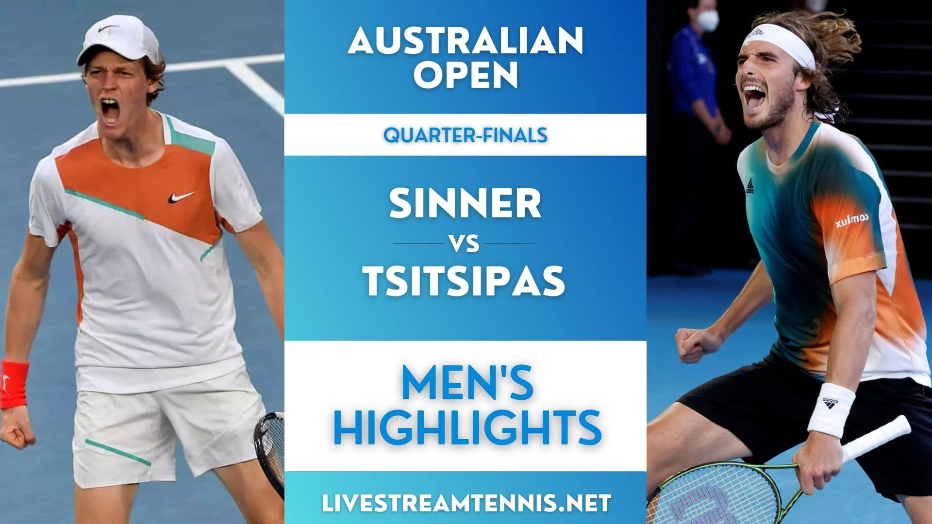 Australian Open ATP Quarterfinal 3 Highlights 2022