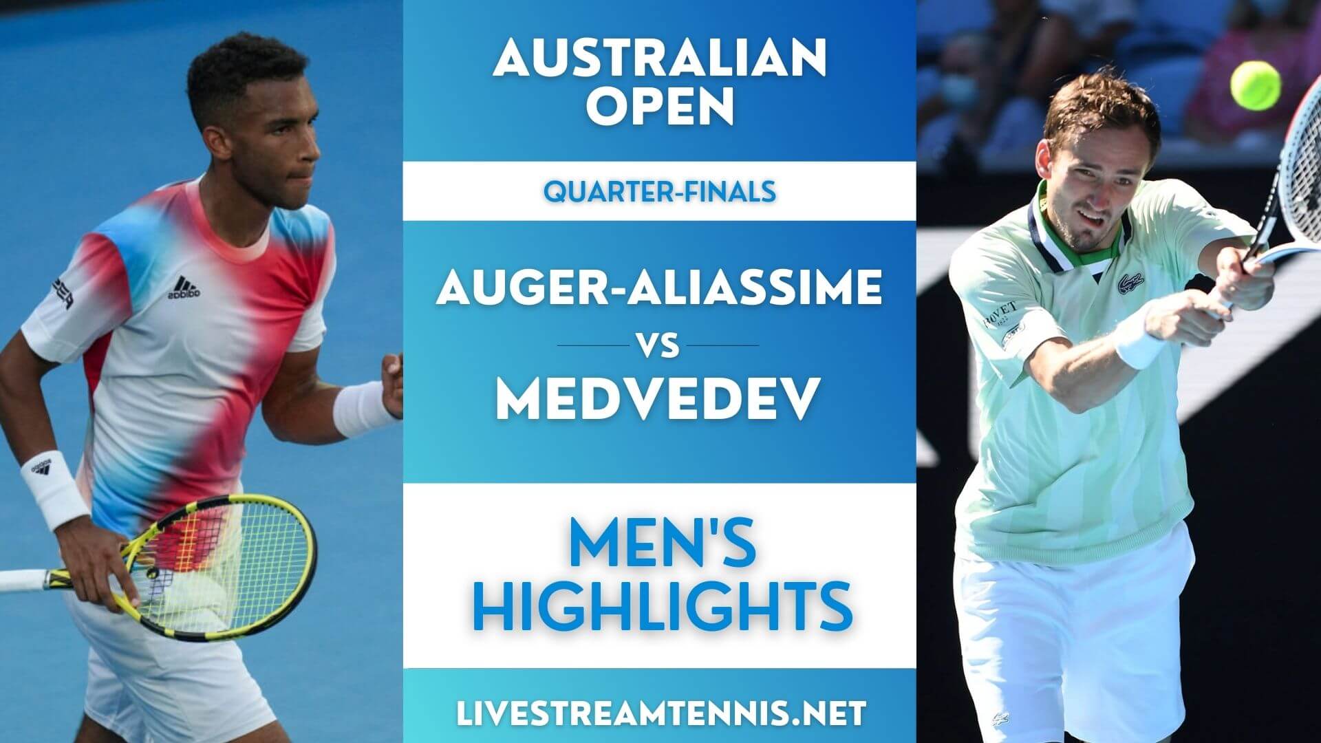 Australian Open ATP Quarterfinal 4 Highlights 2022