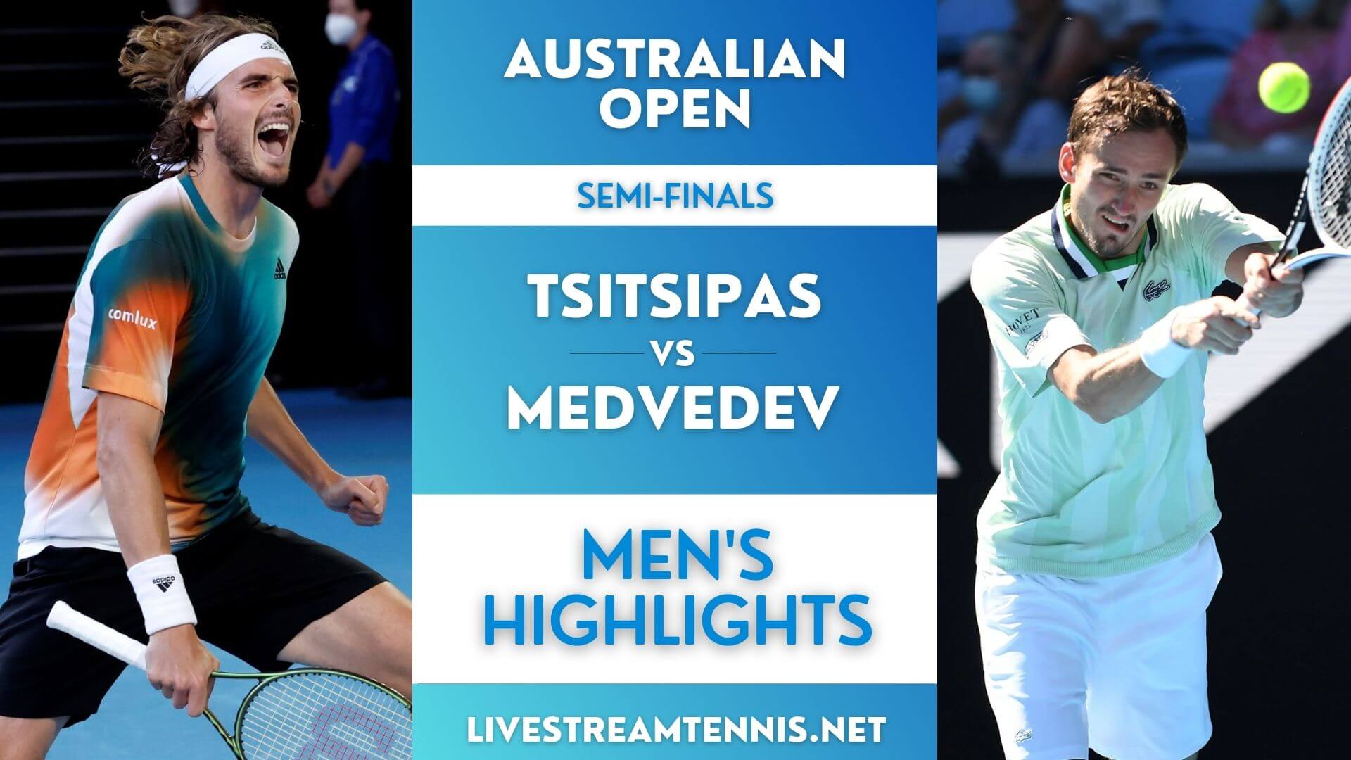Australian Open ATP Semifinal 1 Extended Highlights 2022