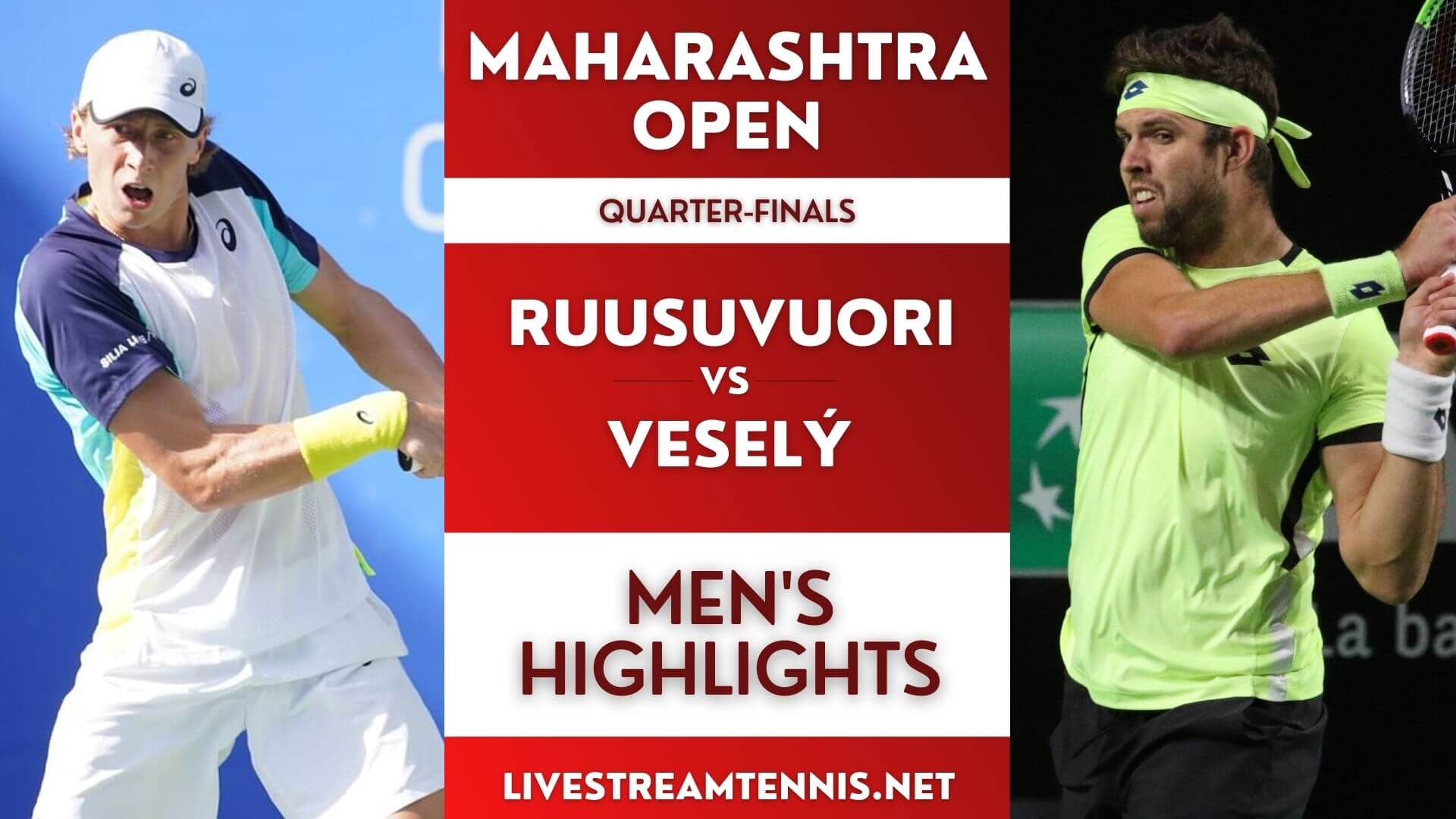 Maharashtra Open ATP Quarter Final 3 Highlights 2022