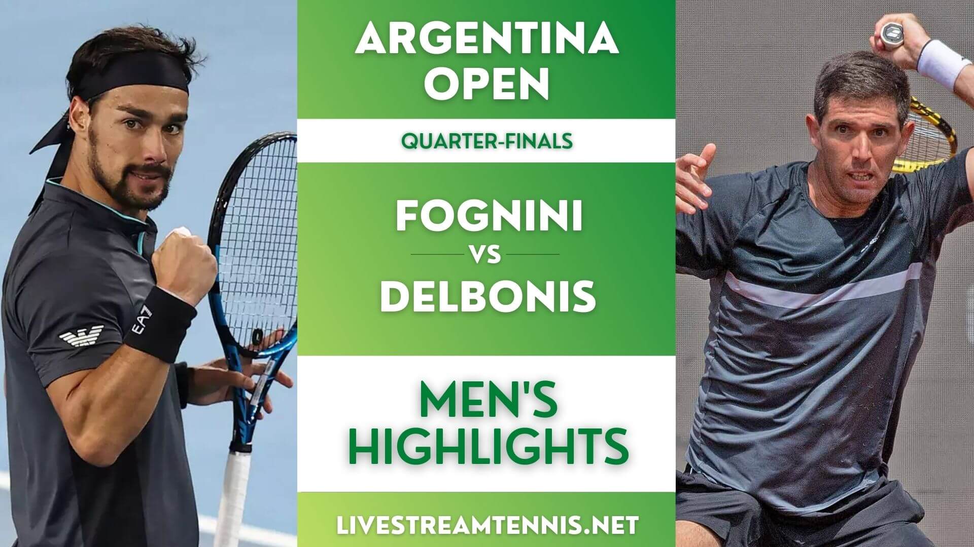 Argentina Open ATP Quarter Final 2 Highlights 2022