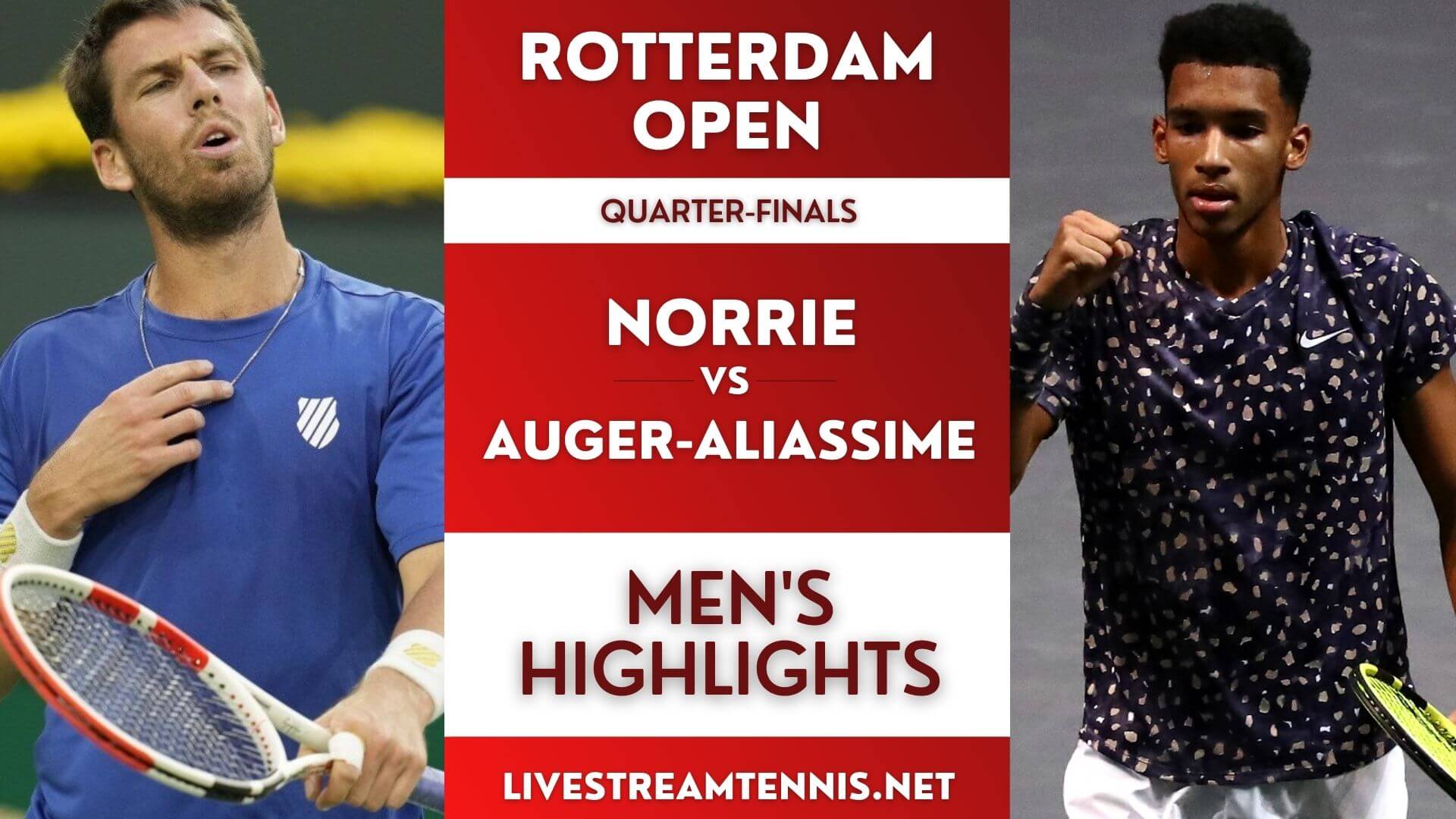 Rotterdam Open ATP Quarter Final 1 Highlights 2022