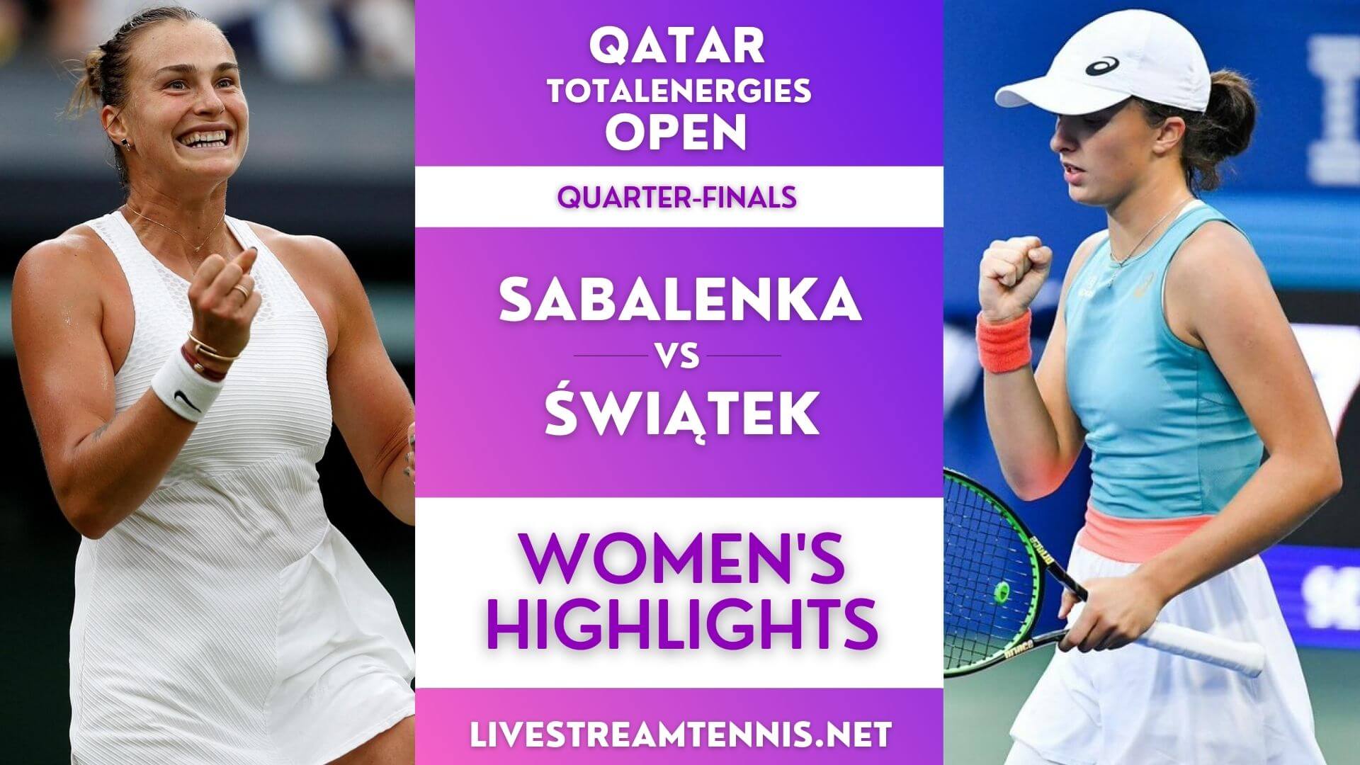 Qatar Open Ladies Quarter Final 1 Highlights 2022