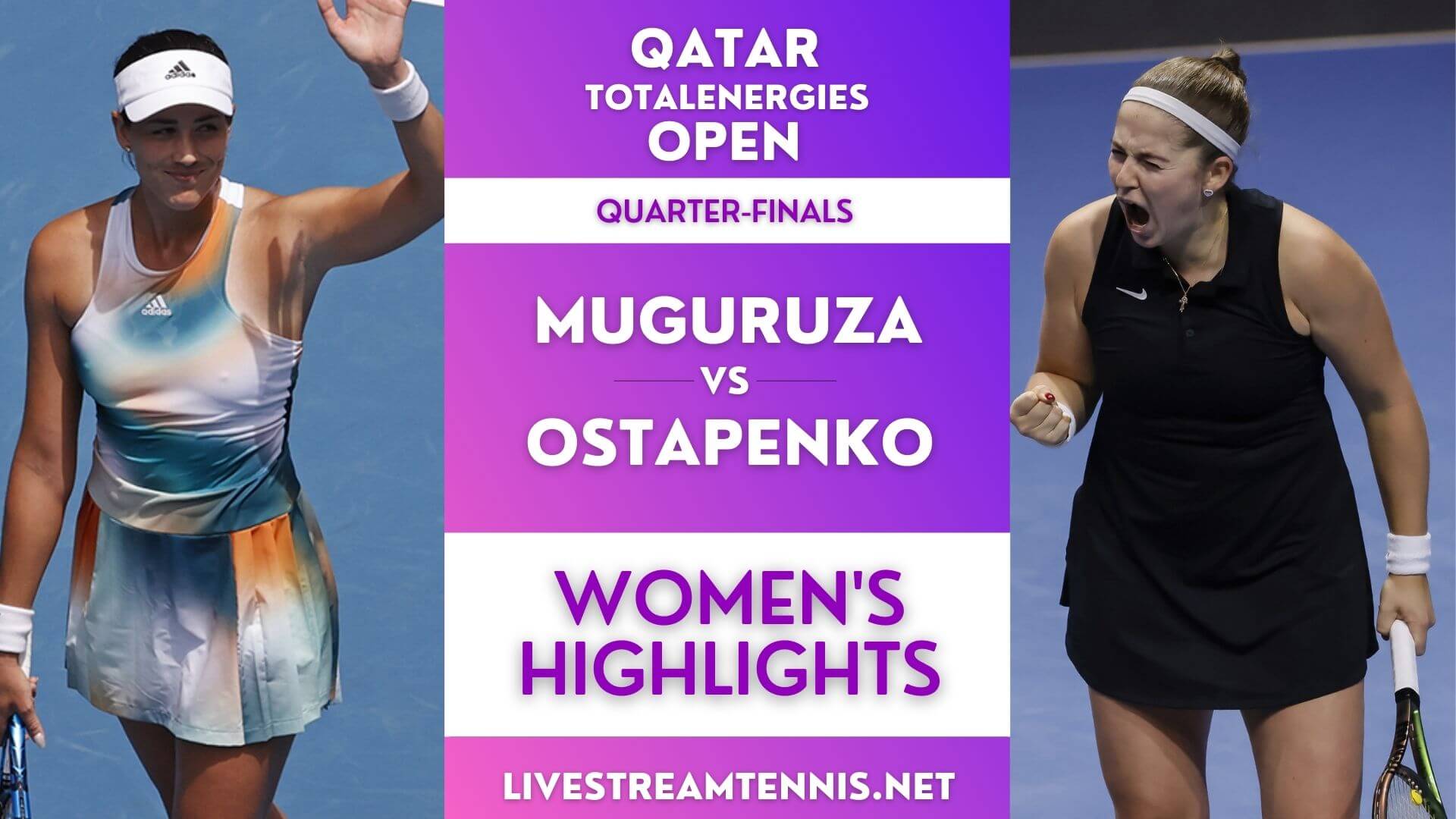 Qatar Open Ladies Quarter Final 2 Highlights 2022