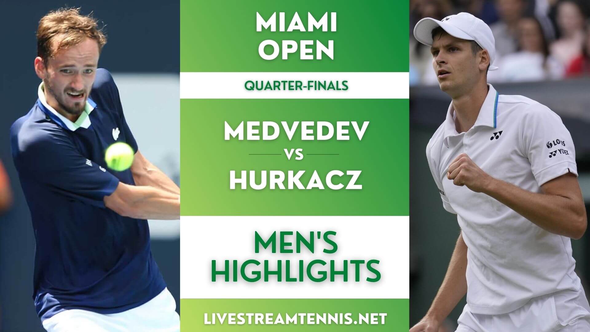 Miami Open Gents Quarterfinal 1 Highlights 2022