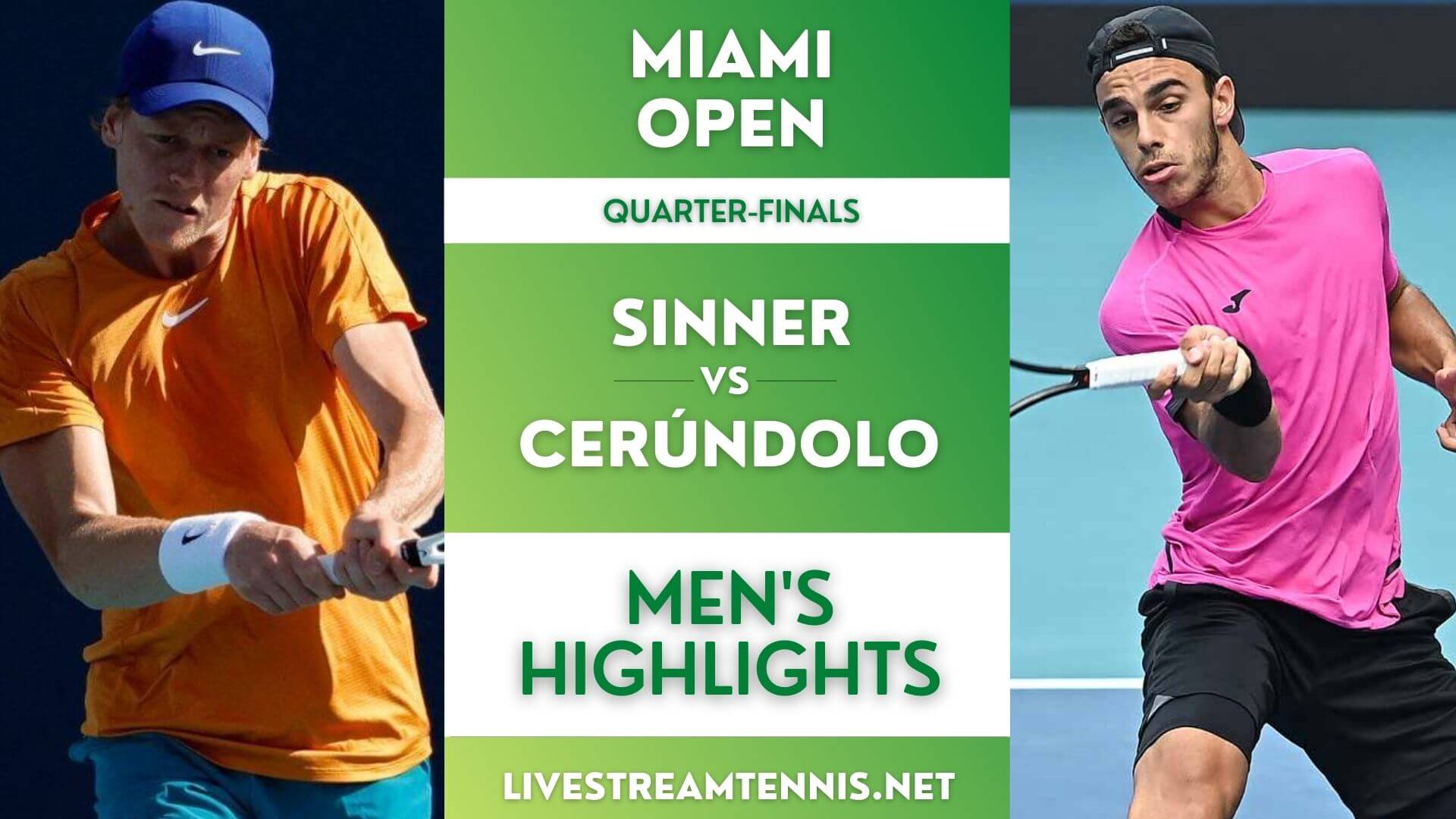 Miami Open Gents Quarterfinal 3 Highlights 2022