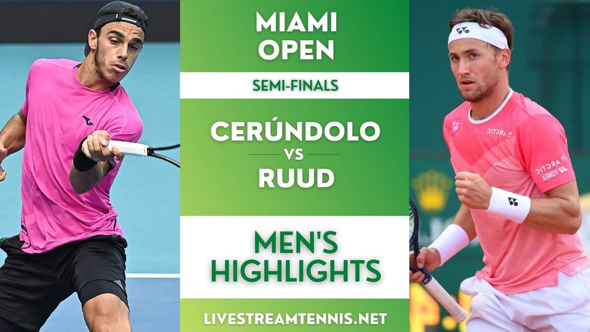 Miami Open Gents Semifinal 1 Highlights 2022