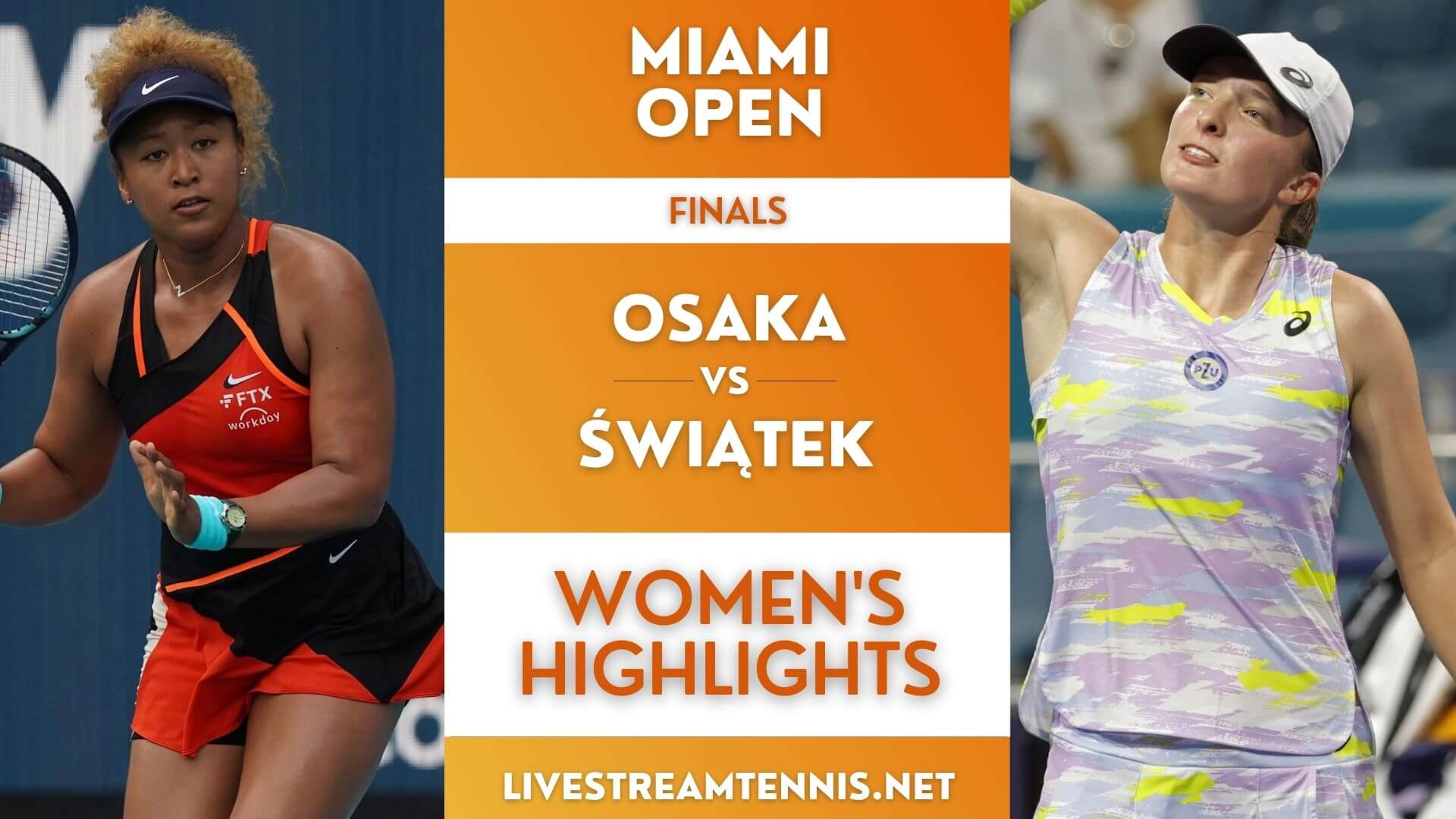Miami Open Ladies Final Highlights 2022