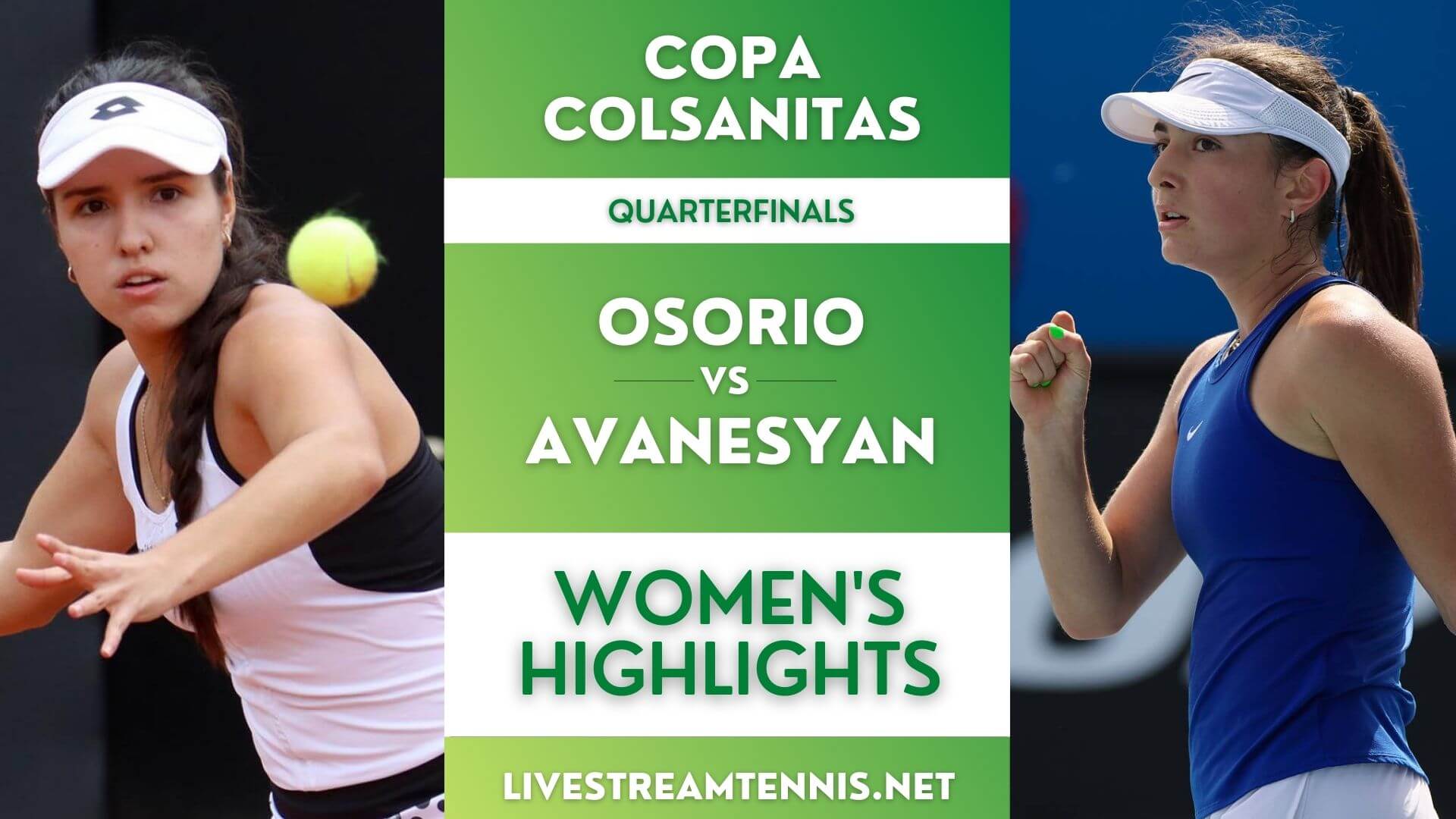 Bogota Open Ladies Quarterfinal 1 Highlights 2022