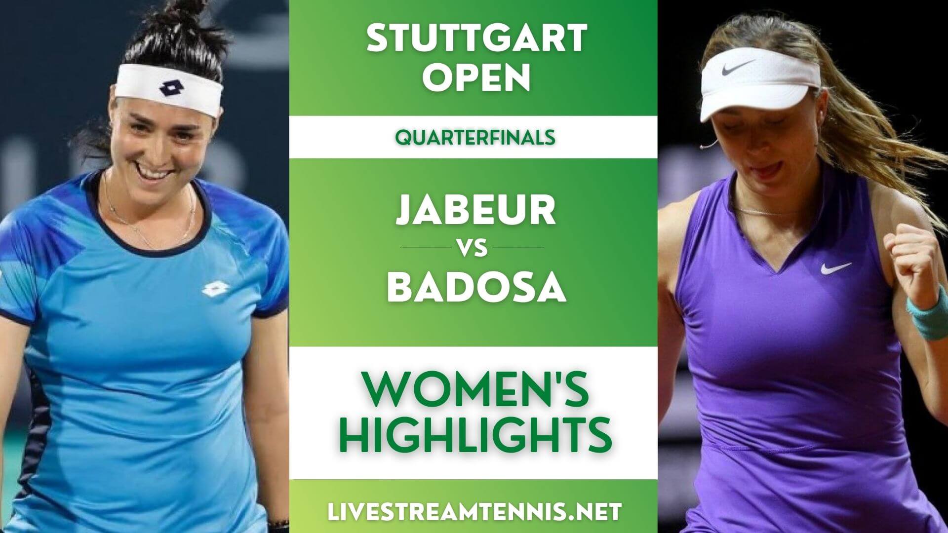 Stuttgart Open Ladies Quarterfinal 4 Highlights 2022