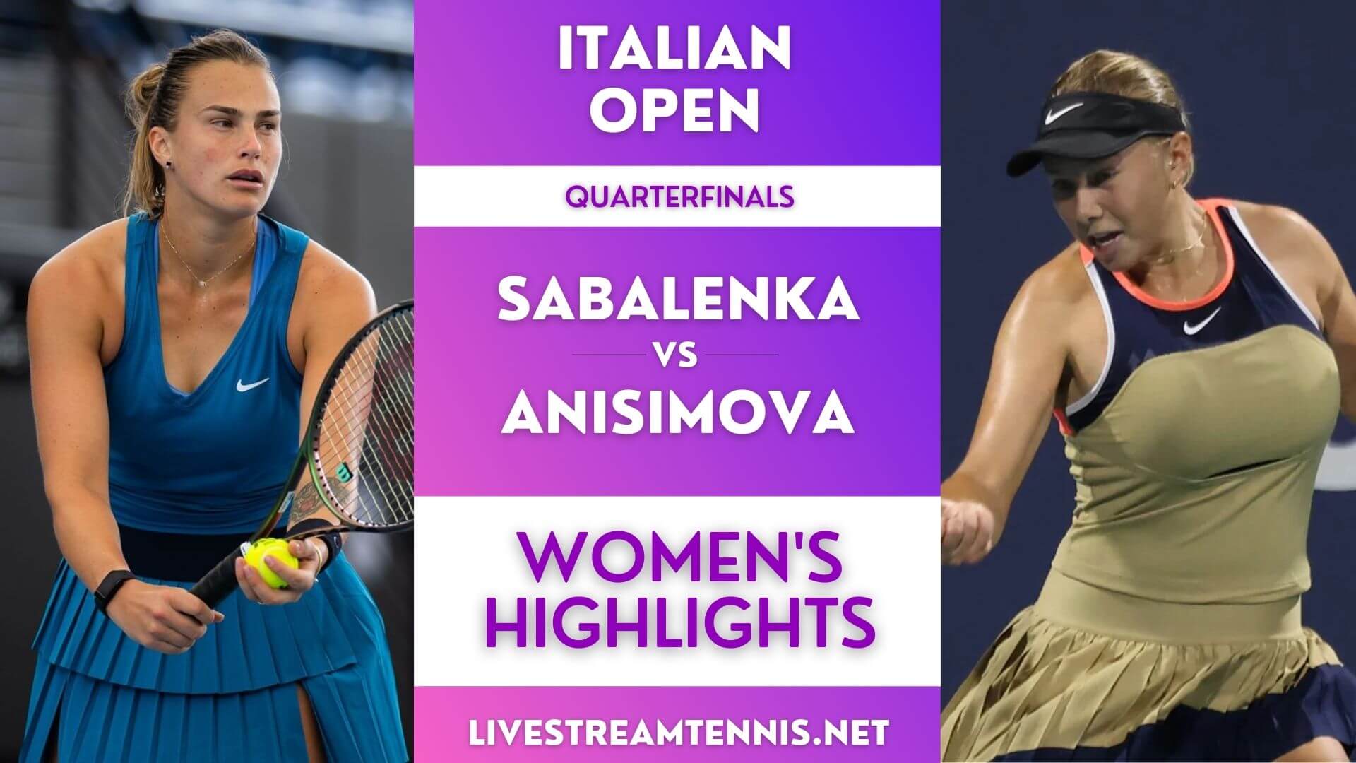 Italian Open Ladies Quarterfinal 4 Highlights 2022
