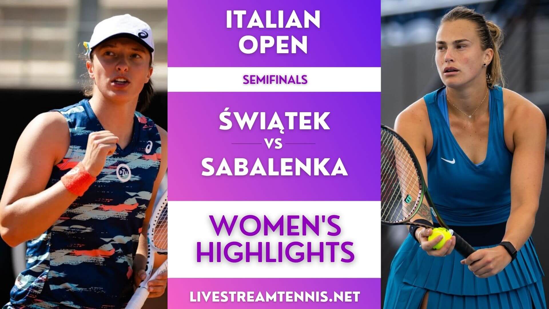 Italian Open Ladies Semifinal 2 Highlights 2022