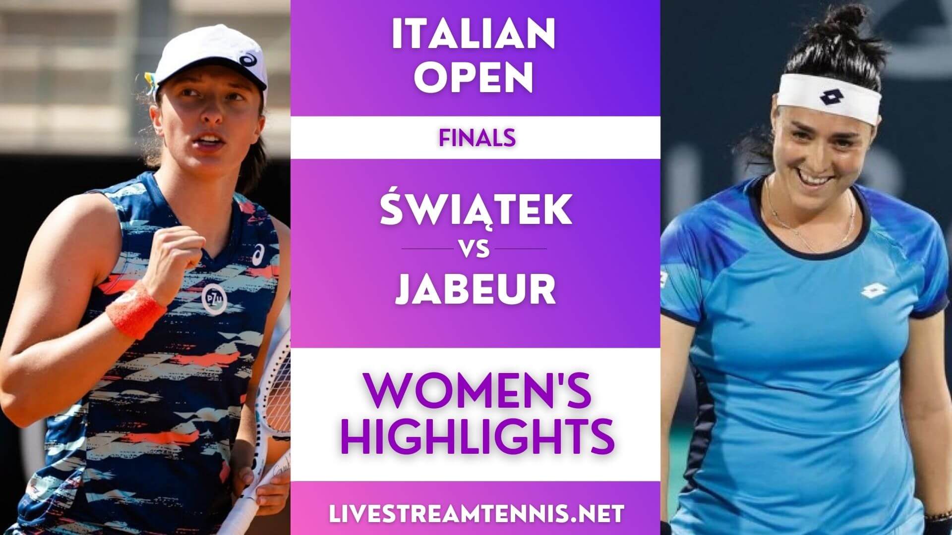 Italian Open Ladies Final Highlights 2022