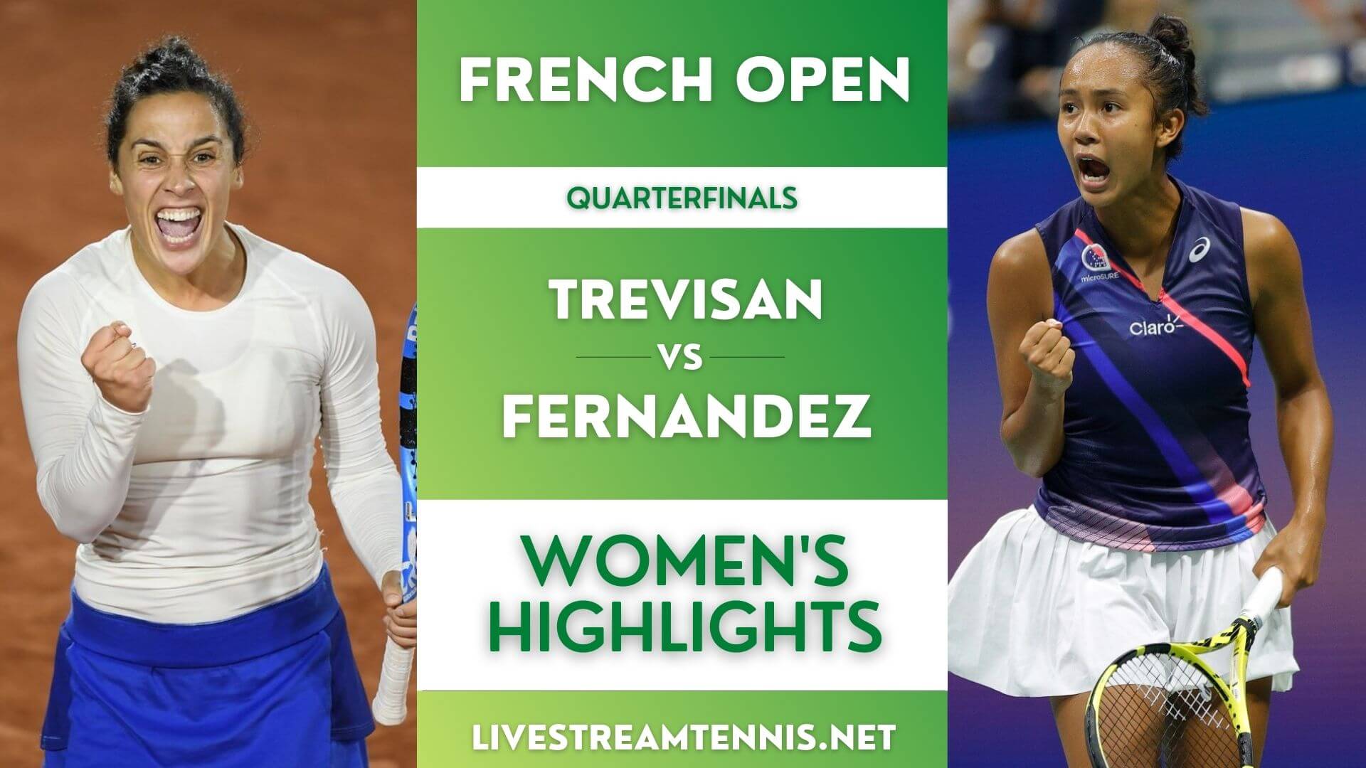 Roland Garros Ladies Quarterfinal 2 Highlights 2022