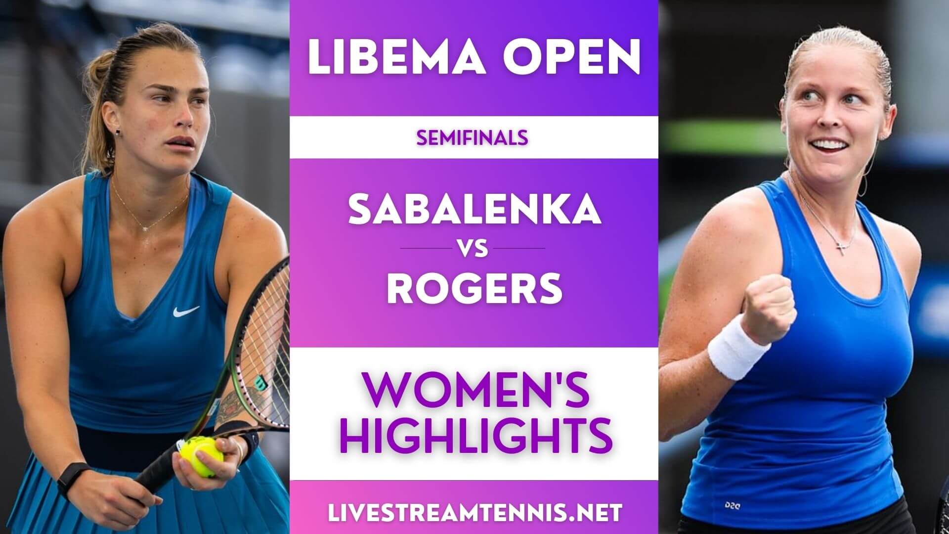 Libema Open Ladies Semifinal 1 Highlights 2022