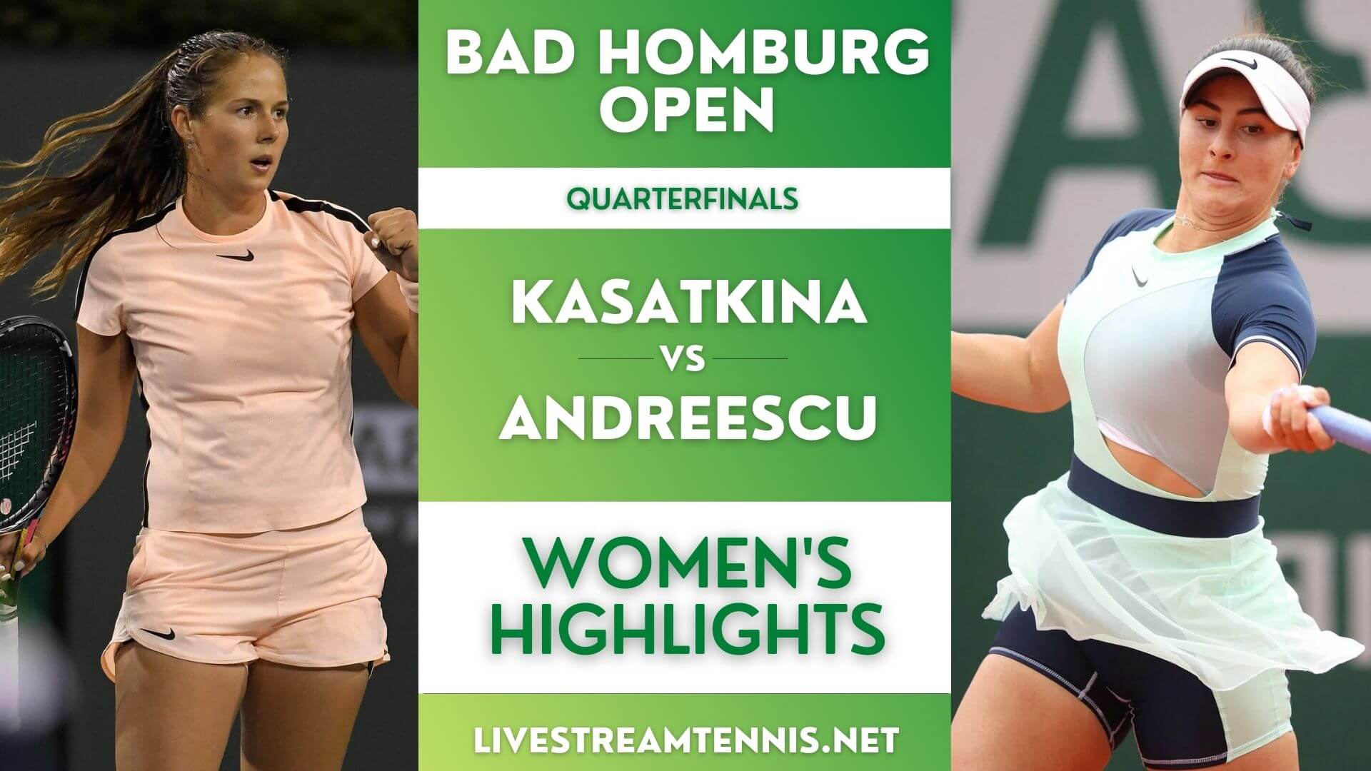 Bad Homburg Open Ladies Quarterfinal 3 Highlights 2022